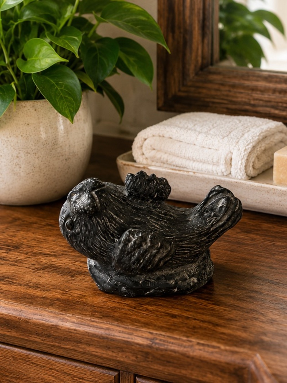 Wolf Original Soapstone Otter